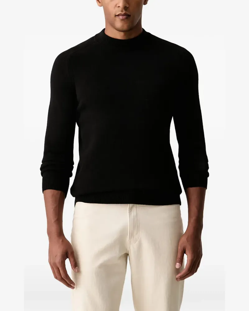 JOOP! mock-neck raglan-sleeve sweater - Schwarz Schwarz