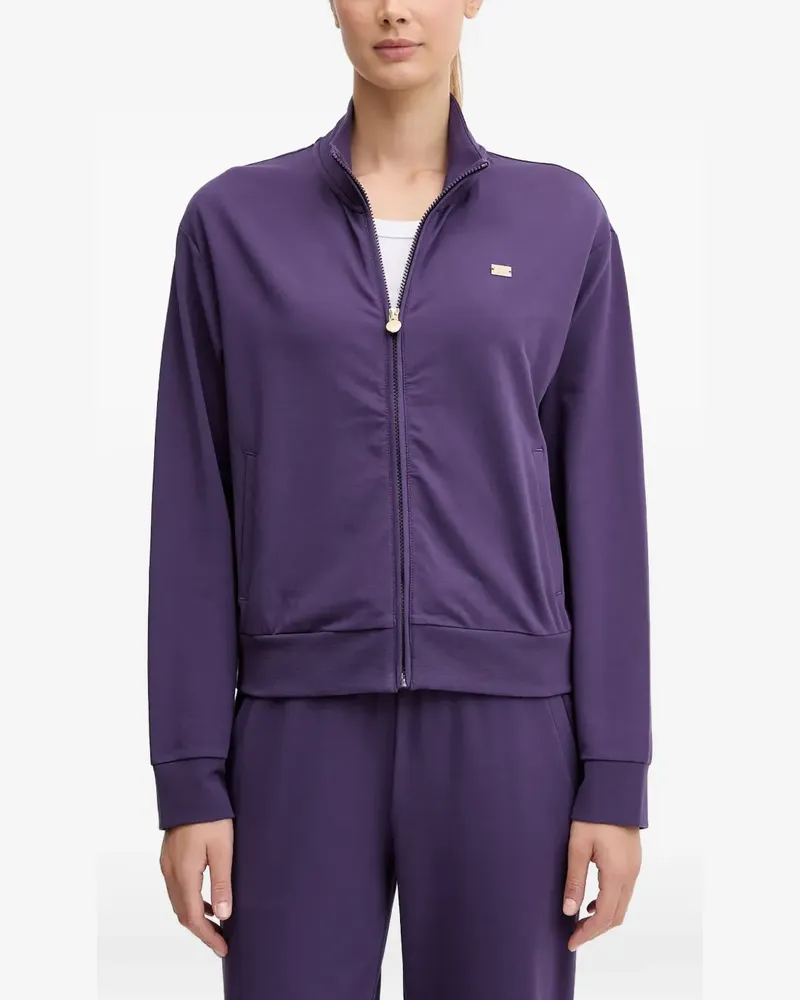 EA7 zip-up tracksuit - Violett Violett