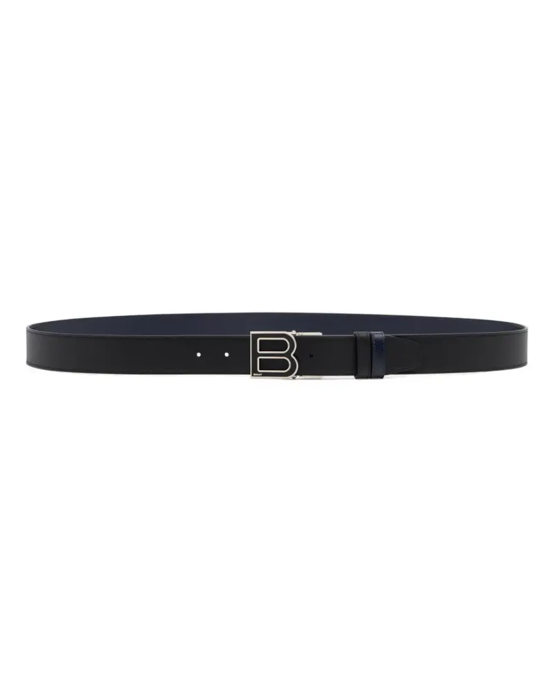 Bally Wendbarer Gürtel mit B-Logo - Schwarz Schwarz