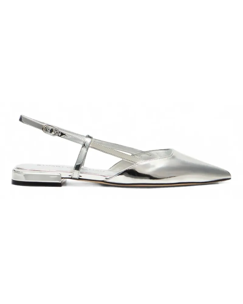 Stuart Weitzman Vinnie Slingback-Pumps - Silber Silber
