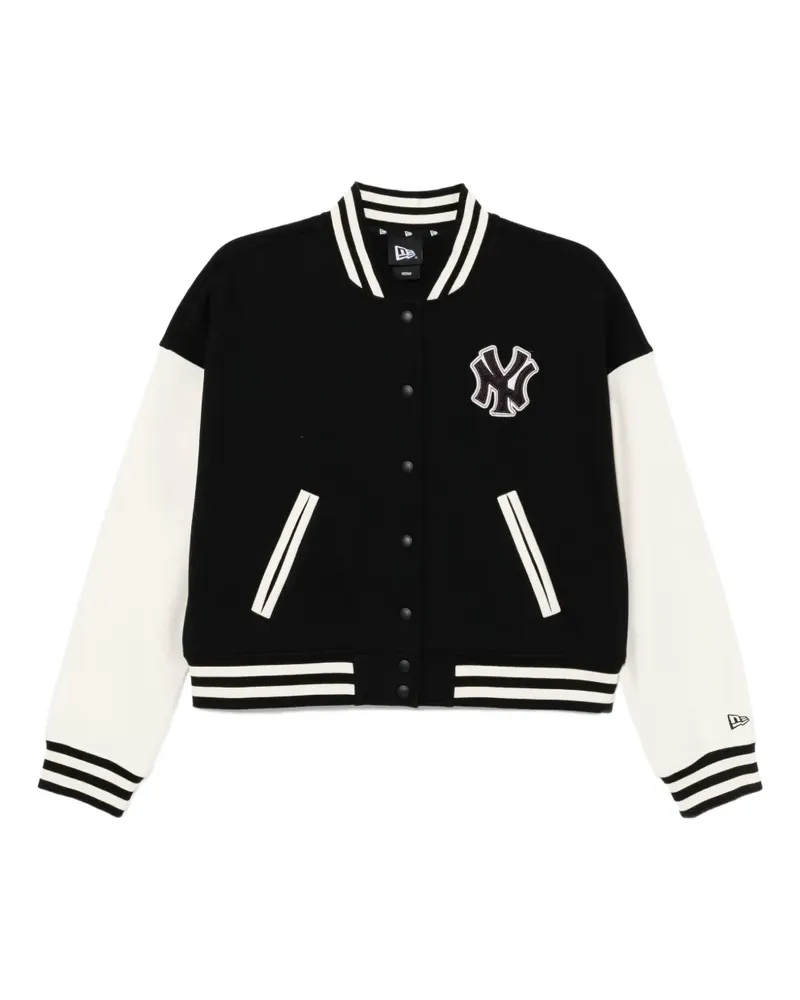 New Era Jacke mit Logo-Stickerei - Schwarz Schwarz