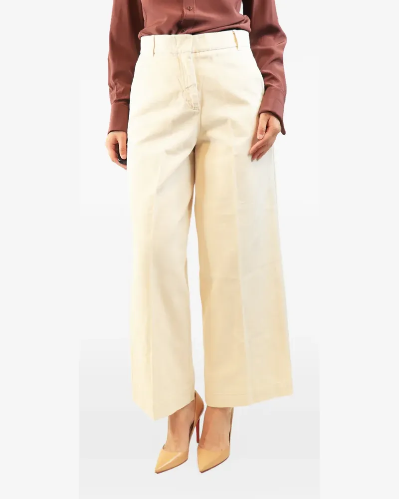 Max Mara high-waisted wide-leg jeans - Nude Nude