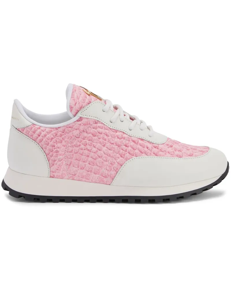 Giuseppe Zanotti Jimi Running Sneakers - Rosa Rosa