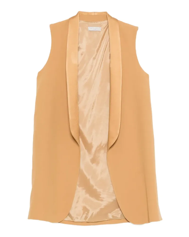 Antonelli Firenze Wilde shawl-lapel sleeveless gilet - Gelb Gelb