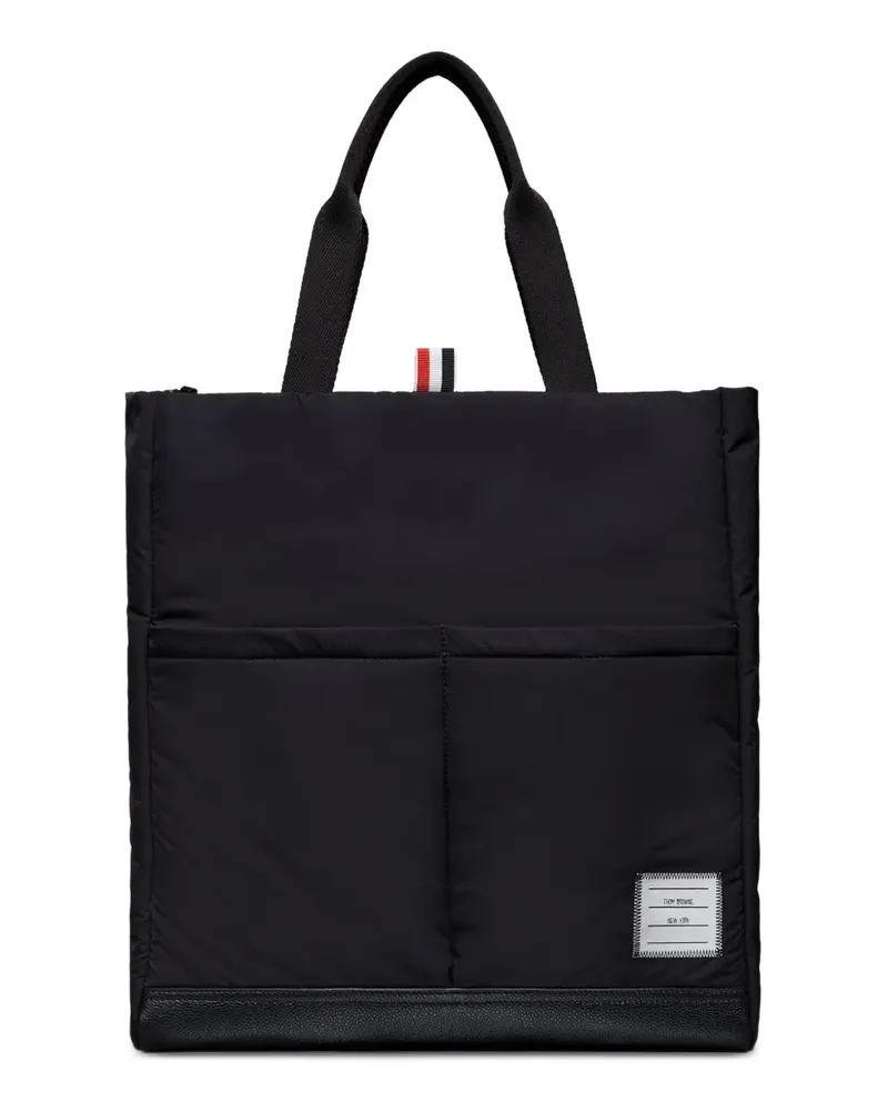Thom Browne Gepolsterter Shopper - Schwarz Schwarz