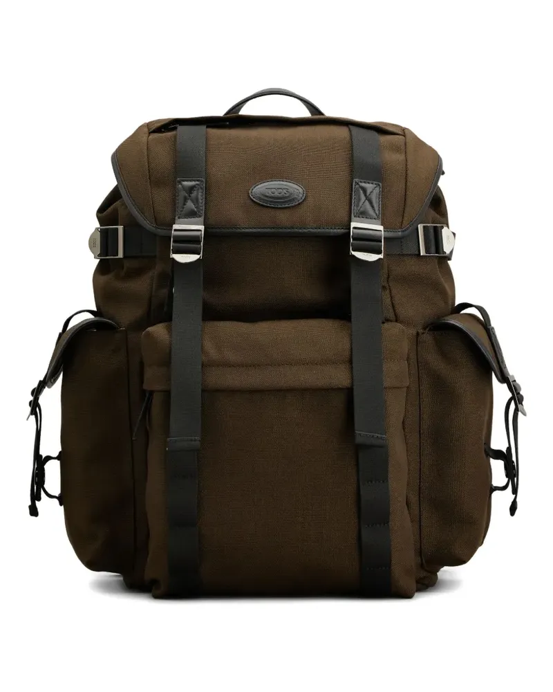 TOD'S Rucksack aus Canvas - Braun Braun
