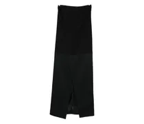 Asymmetrisches Kleid - Schwarz