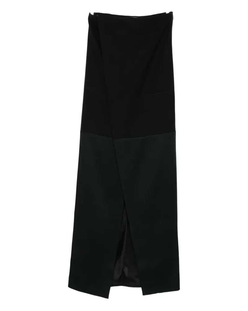 Tom Ford asymmetric dress - Schwarz Schwarz