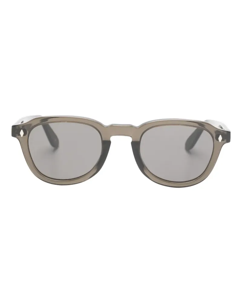 L.G.R. Simba round-frame sunglasses - Grau Grau
