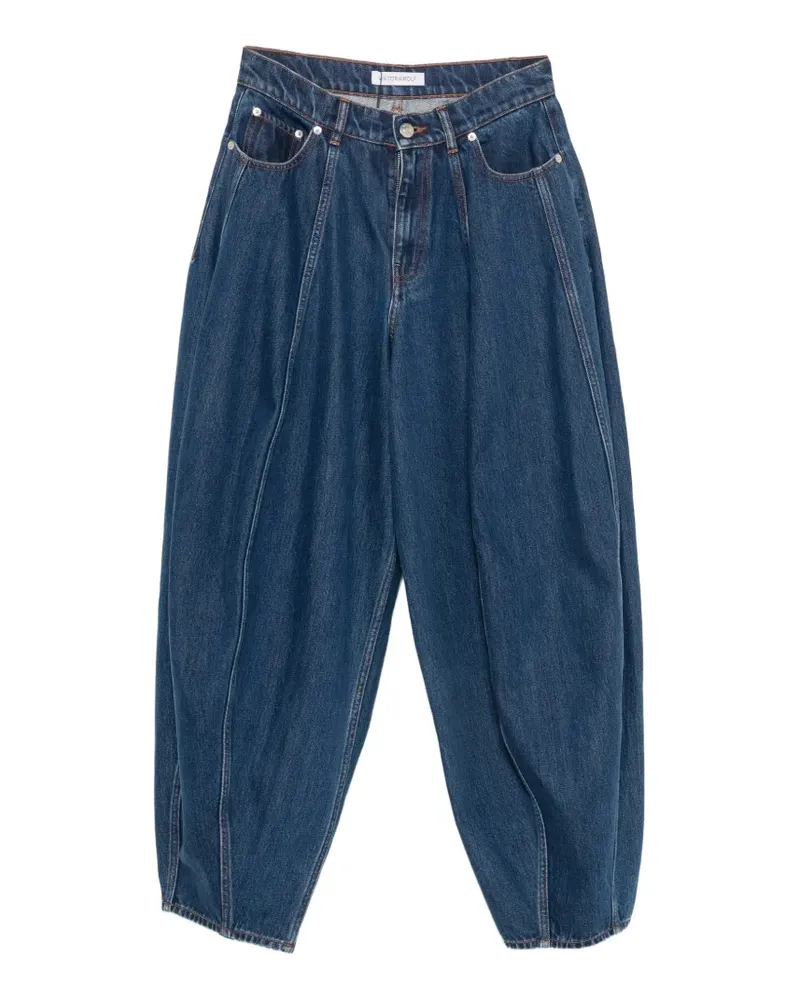 Viktor & Rolf Volume Balloon Jeans - Blau Blau