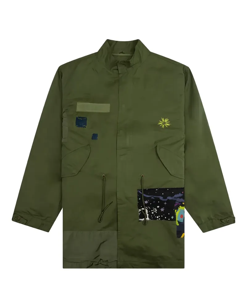 Billionaire Boys Club Jacke im Patchwork-Look - Grün Grün