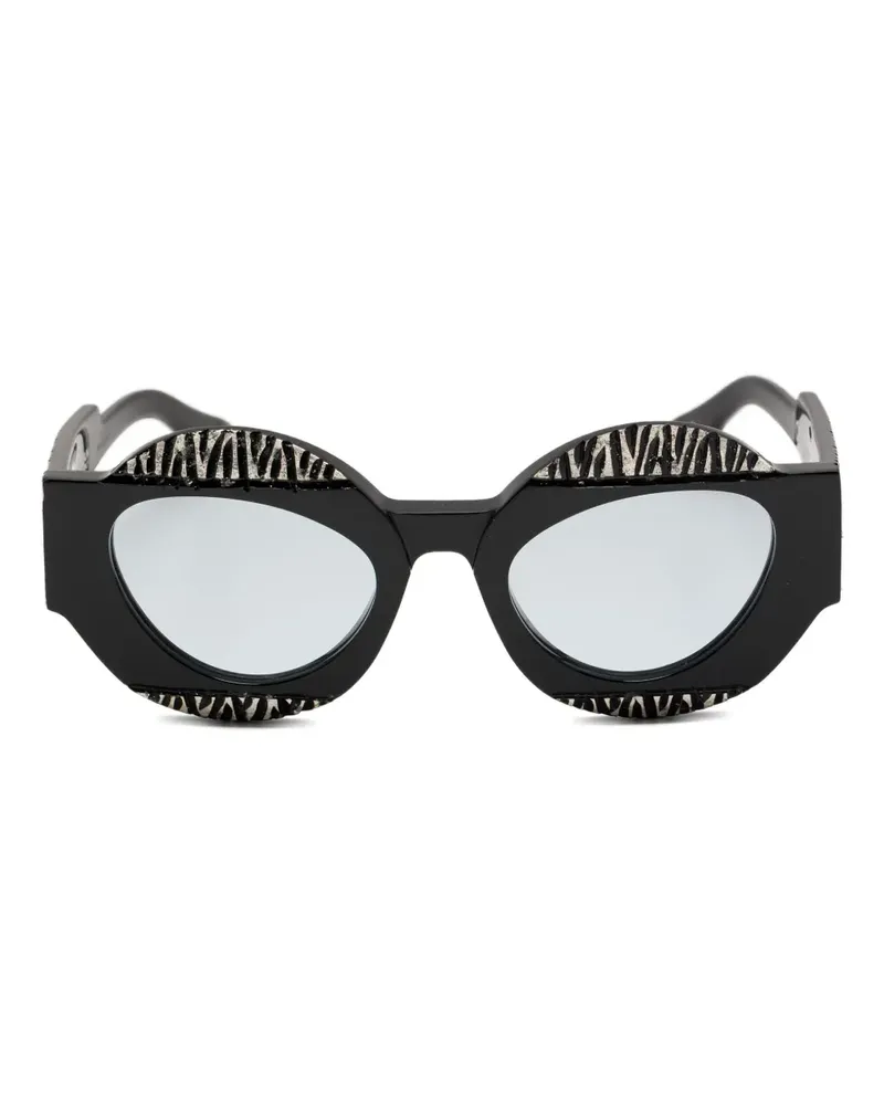 KUBORAUM Cybersonic Leaf Sonnenbrille - Schwarz Schwarz