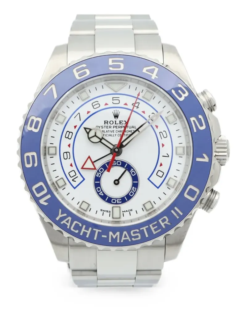 Rolex Yacht-Master II Armbanduhr 44mm - Weiß Weiß