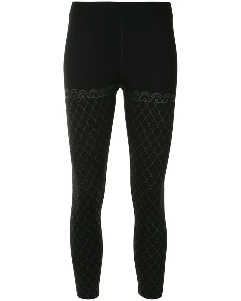 Haculla Leggings mit geometrischem Print - Schwarz Schwarz