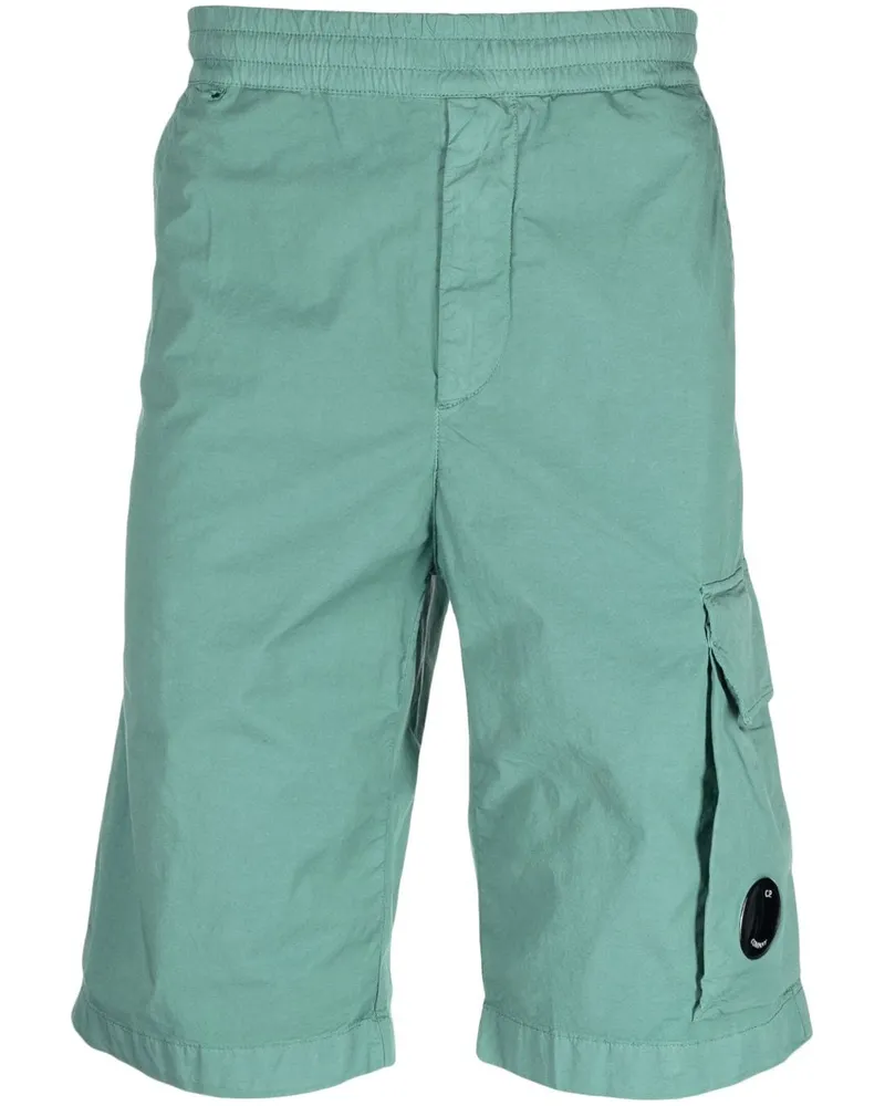 C.P. Company Joggingshorts mit Linsen-Detail - Grün Grün