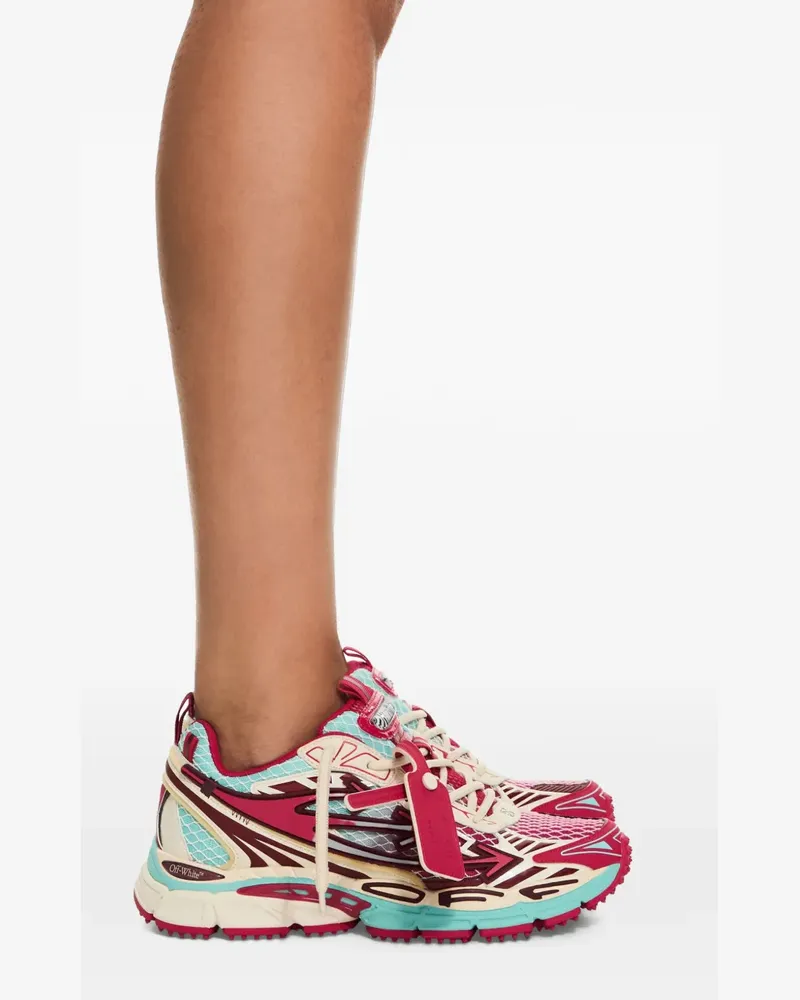 OFF-WHITE Be Right Back Sneakers aus Mesh - Rot Rot