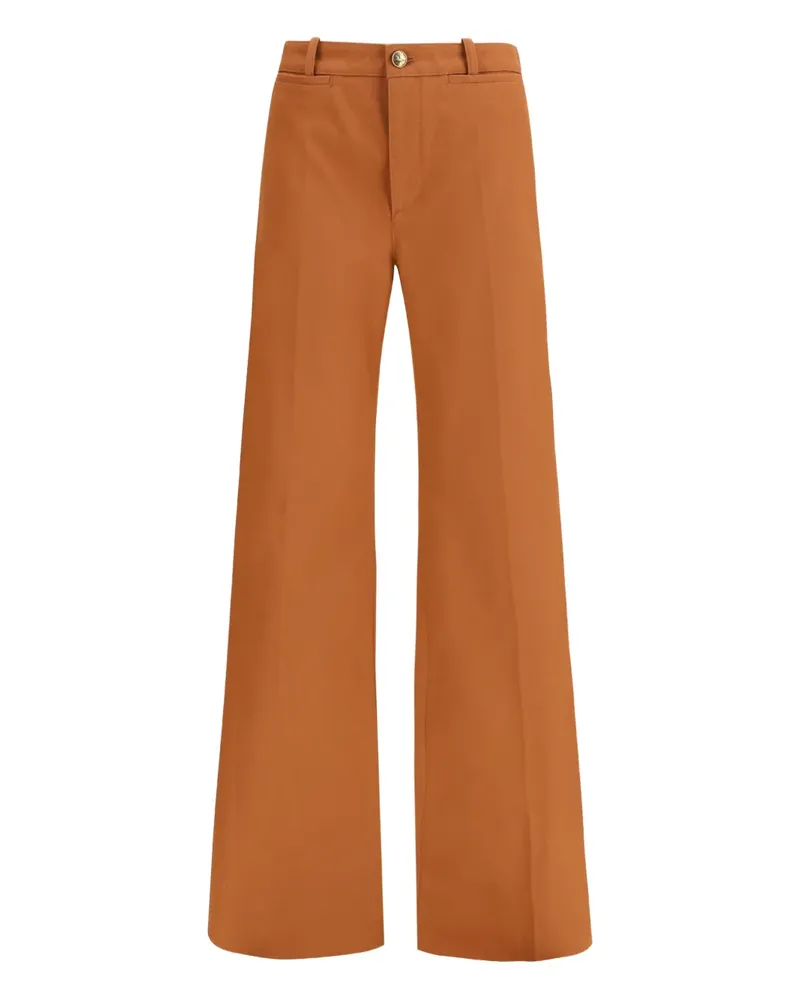 Chloé welt-pocket trousers - Braun Braun
