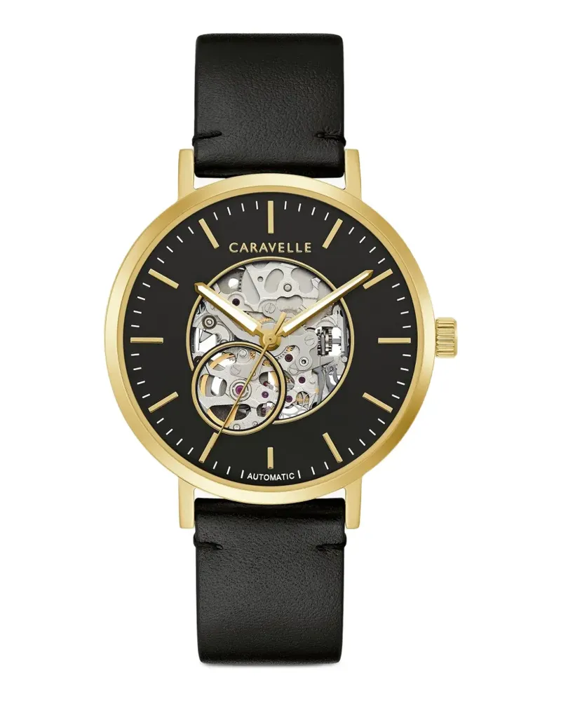 BULOVA Caravelle skeleton 40mm watch - Schwarz Schwarz
