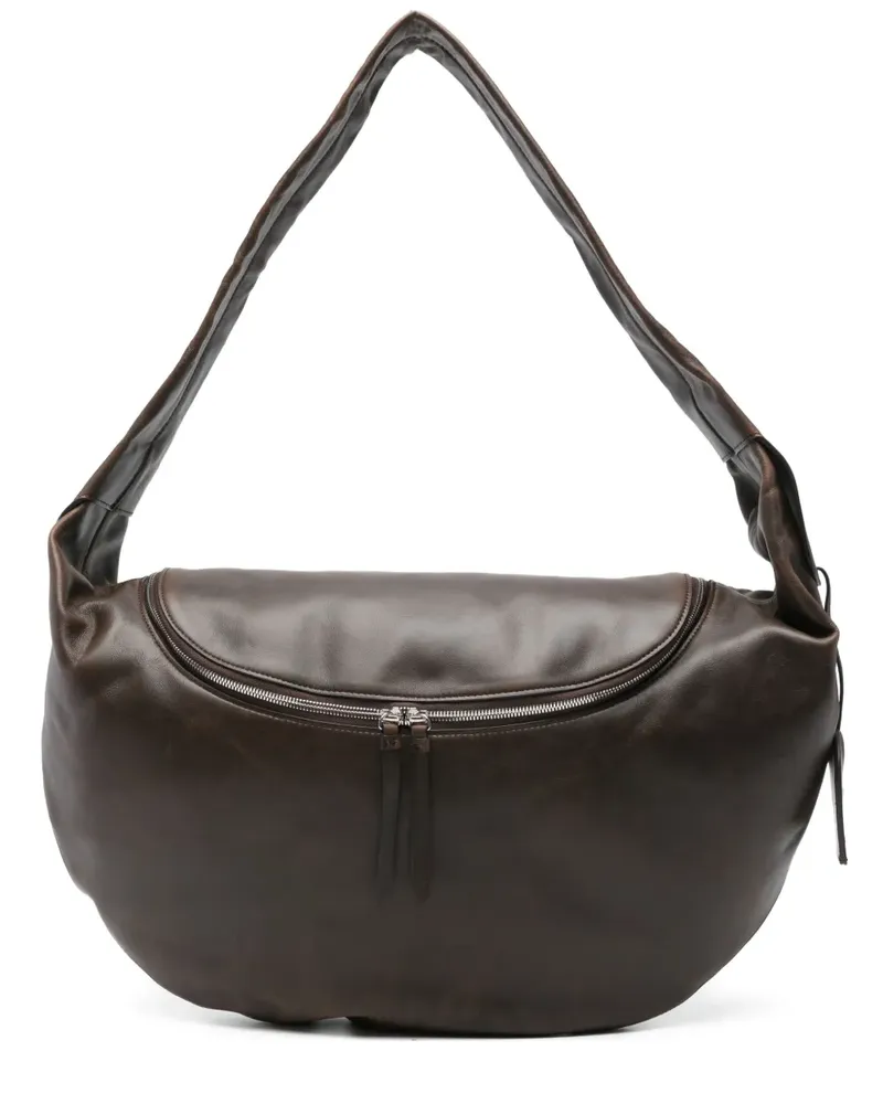 LOW CLASSIC leather shoulder bag - Braun Braun