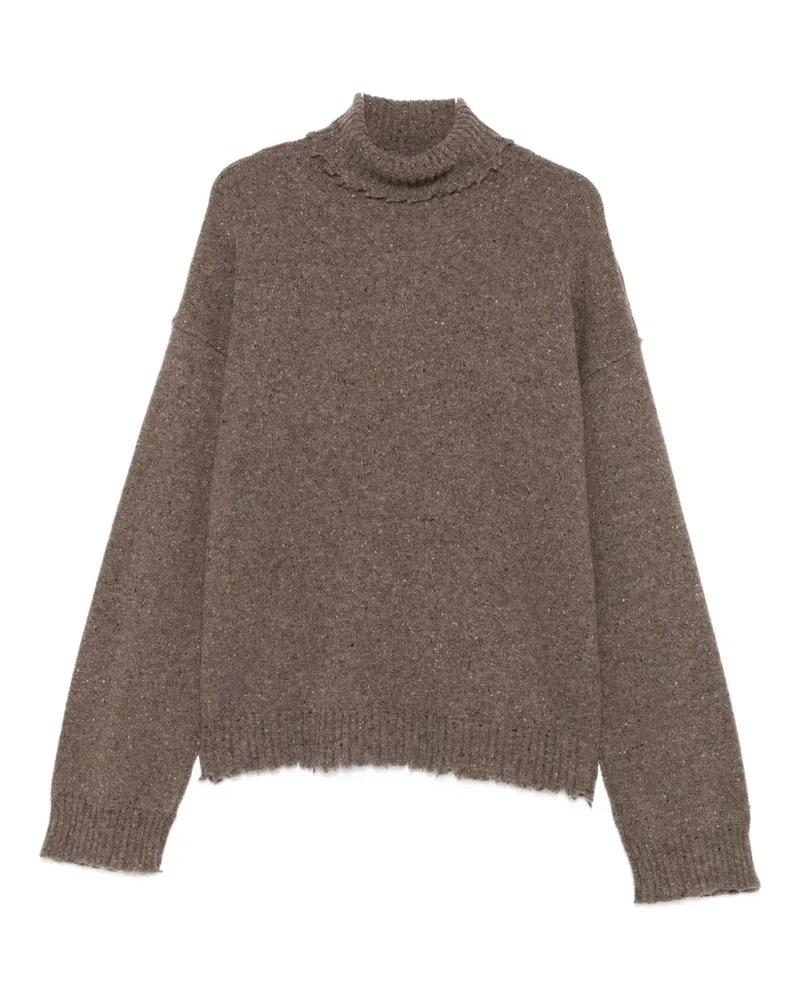 Uma Wang Klassischer Kaschmirpullover - Braun Braun
