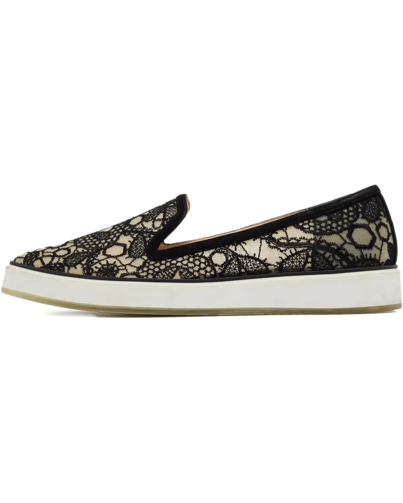 Nicholas Kirkwood Alona Sneakers mit Spitze - Schwarz Schwarz
