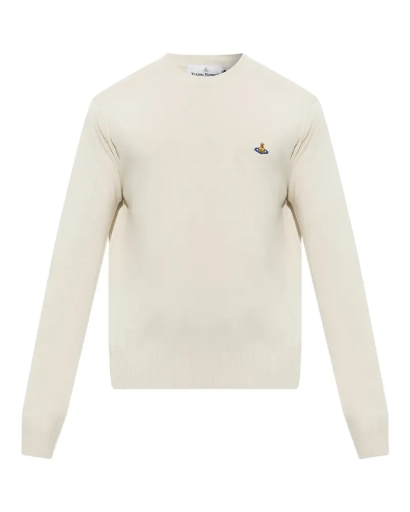 Vivienne Westwood Pullover mit Orb-Stickerei - Nude Nude