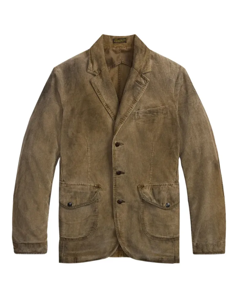 Ralph Lauren Cordjacke mit Ellenbogen-Patches - Braun Braun