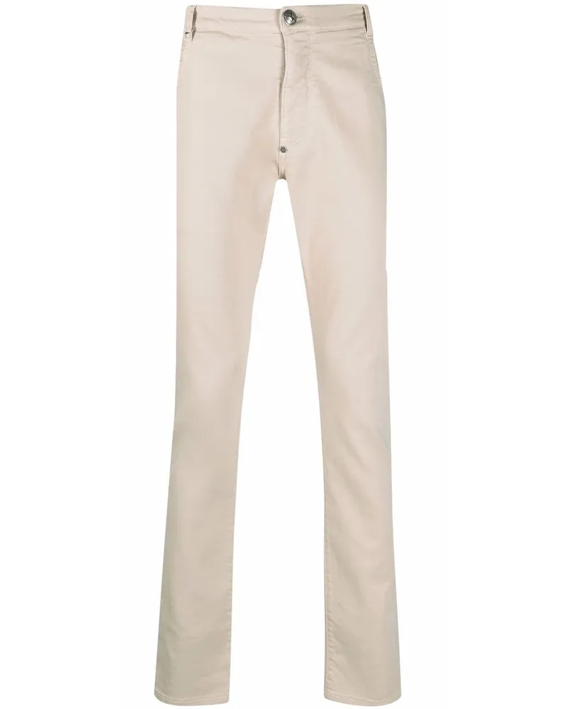 Philipp Plein Hose mit elastischem Bund - Nude Nude