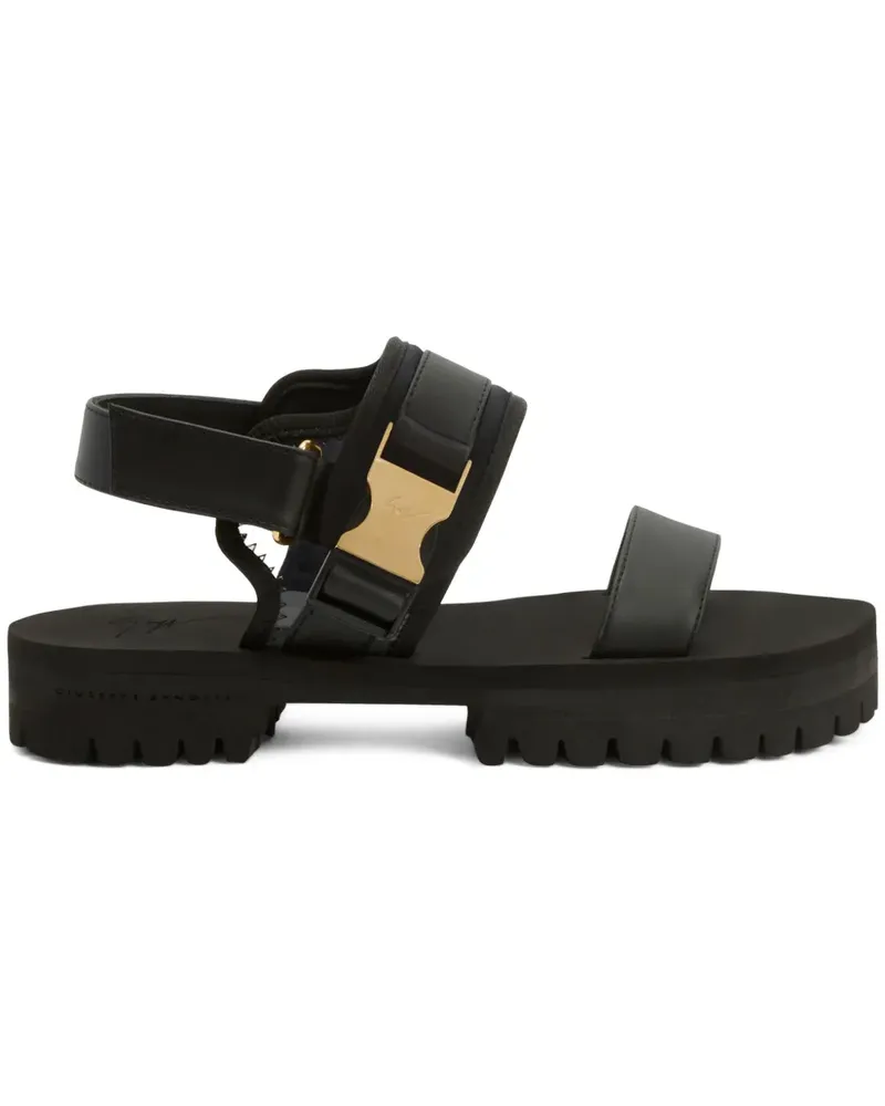 Giuseppe Zanotti Mederic Sandalen - Schwarz Schwarz