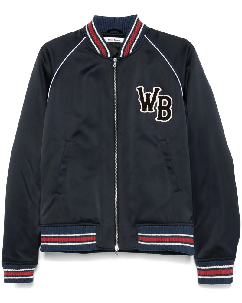 Wales Bonner Marvel Jacke - Blau Blau