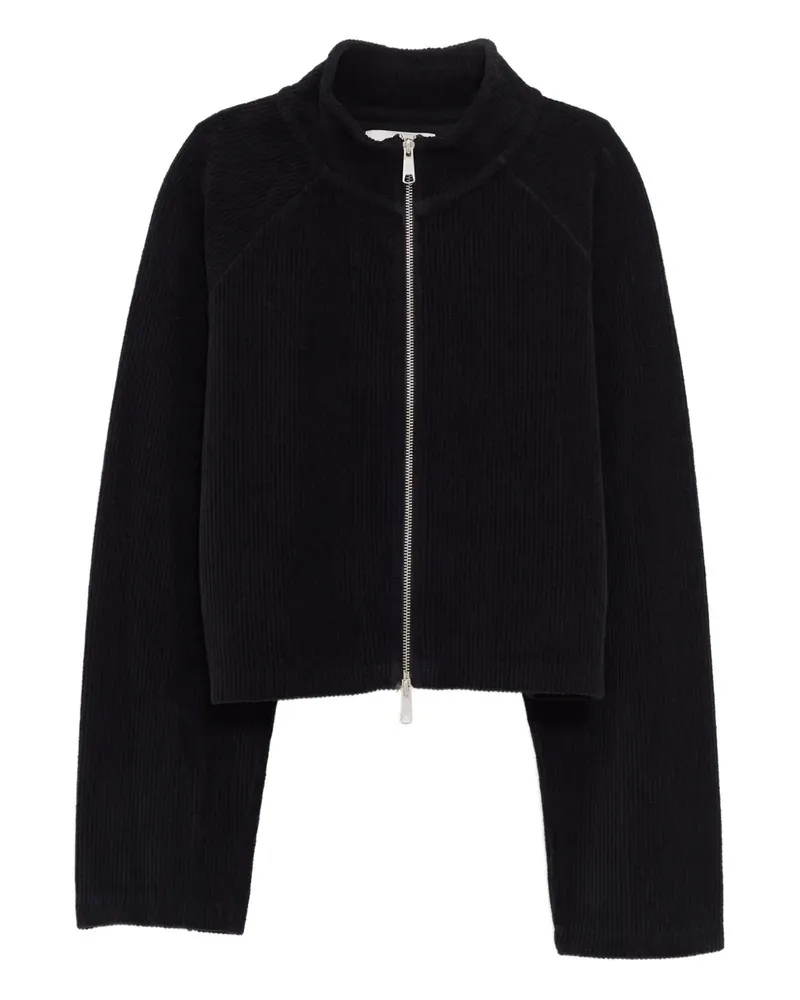 Mfpen Leisure Cropped-Jacke - Schwarz Schwarz