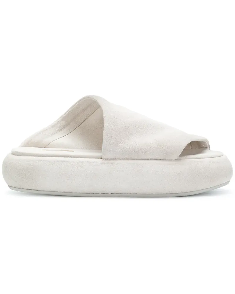 Marsèll Mules mit Plateausohle - Nude Nude