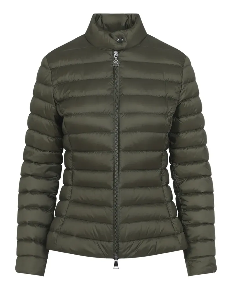 Moncler zip-up quilted jacket - Grün Grün
