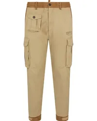 Dsquared2 Zweifarbige Tapered-Hose Nude