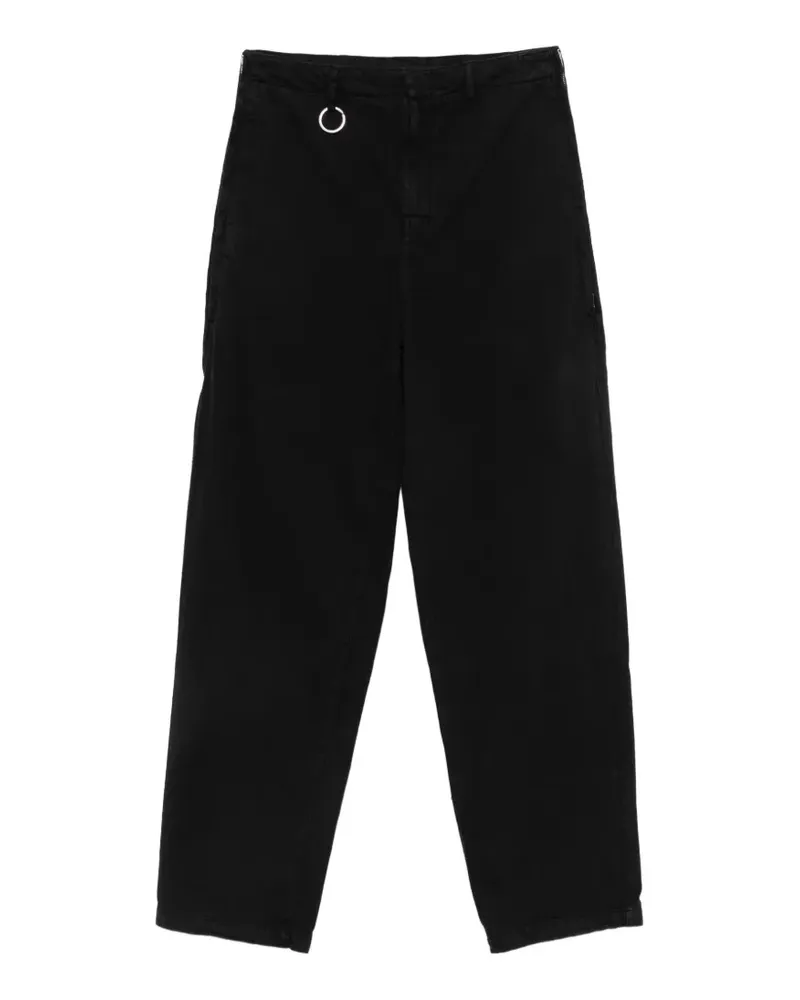 Études Studio Hose mit Reißverschlussdetail - Schwarz Schwarz