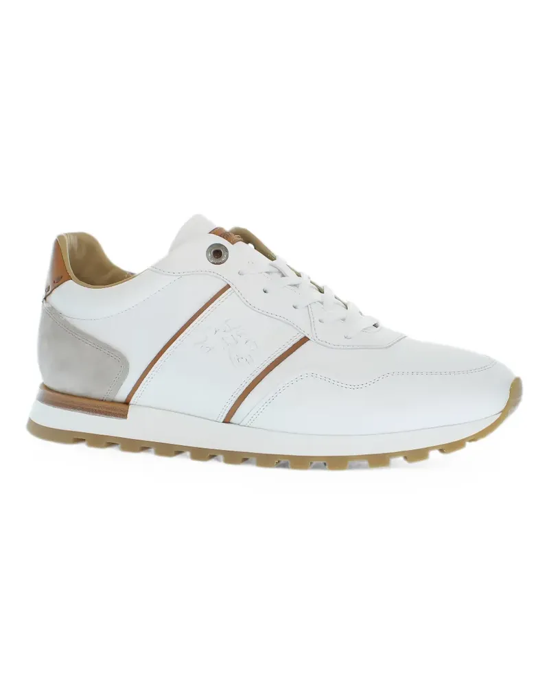 La Martina Sneakers aus Leder - Weiß Weiß