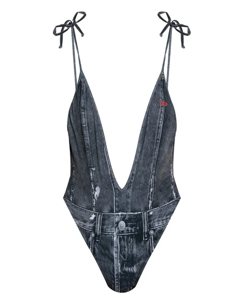Diesel Kinsley-Dnm Badeanzug - Blau Blau