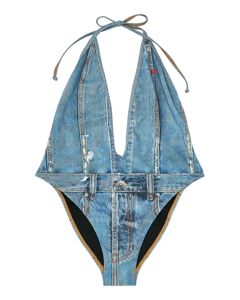 Diesel Kinsley-Dnm Badeanzug - Blau Blau
