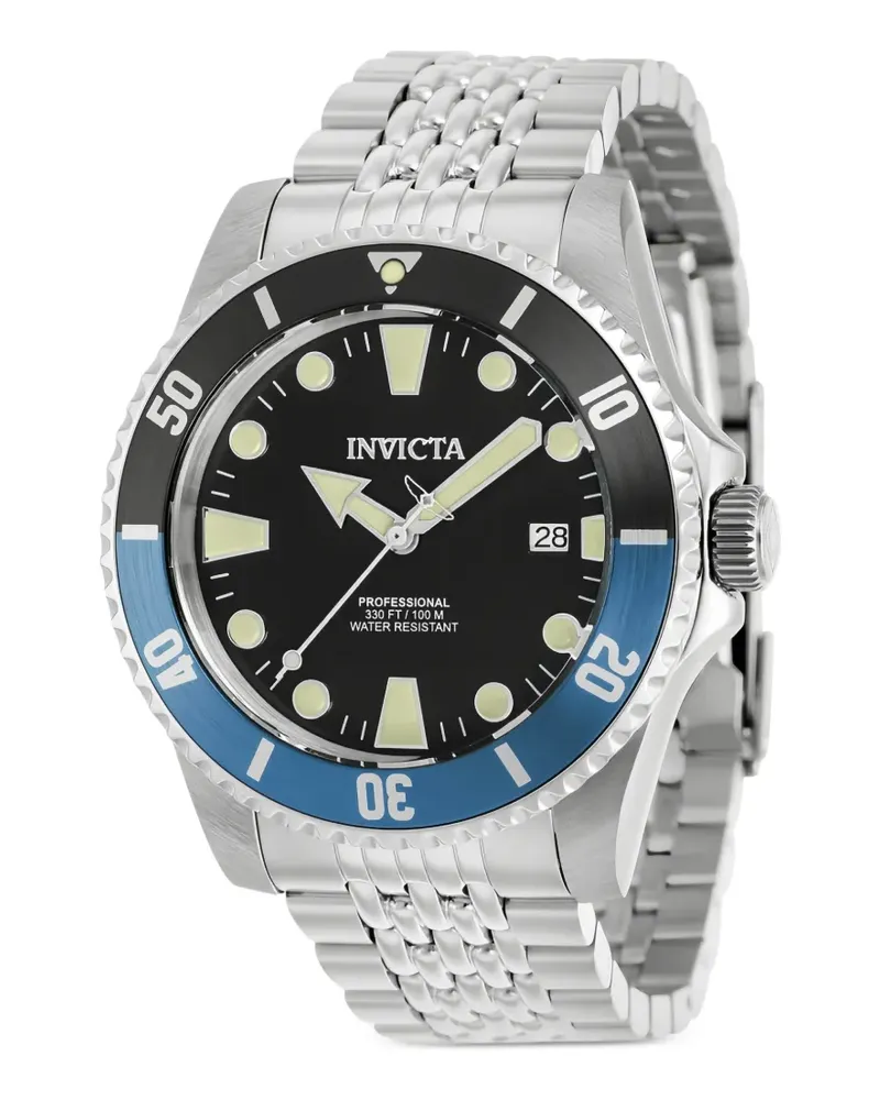 Invicta Pro Diver Armbanduhr 44mm - Schwarz Schwarz
