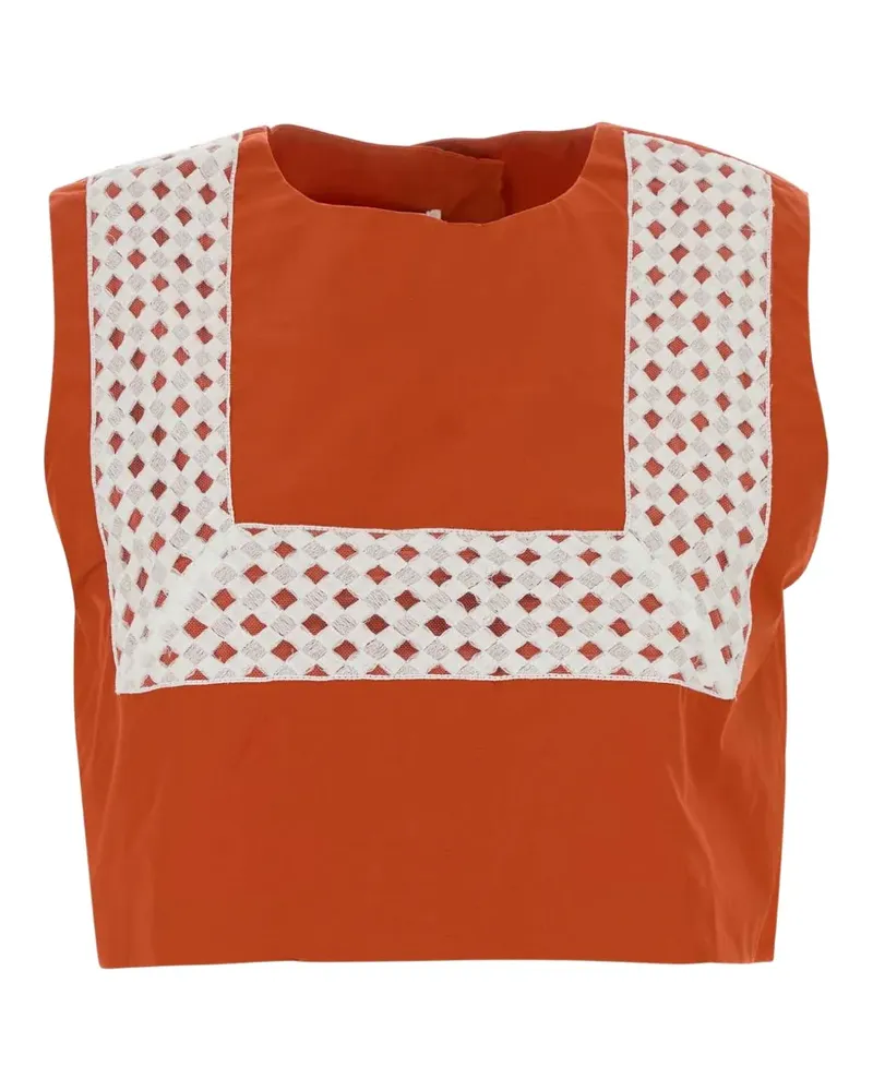 DESTREE Lucas Oberteil mit Stickerei - Orange Orange