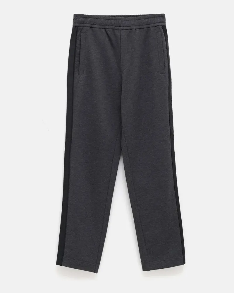 Moncler side-stripe track pants - Grau Grau