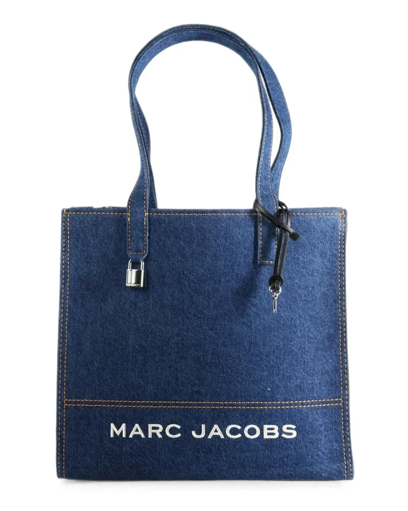 Marc Jacobs Shopper mit Logo-Print - Blau Blau