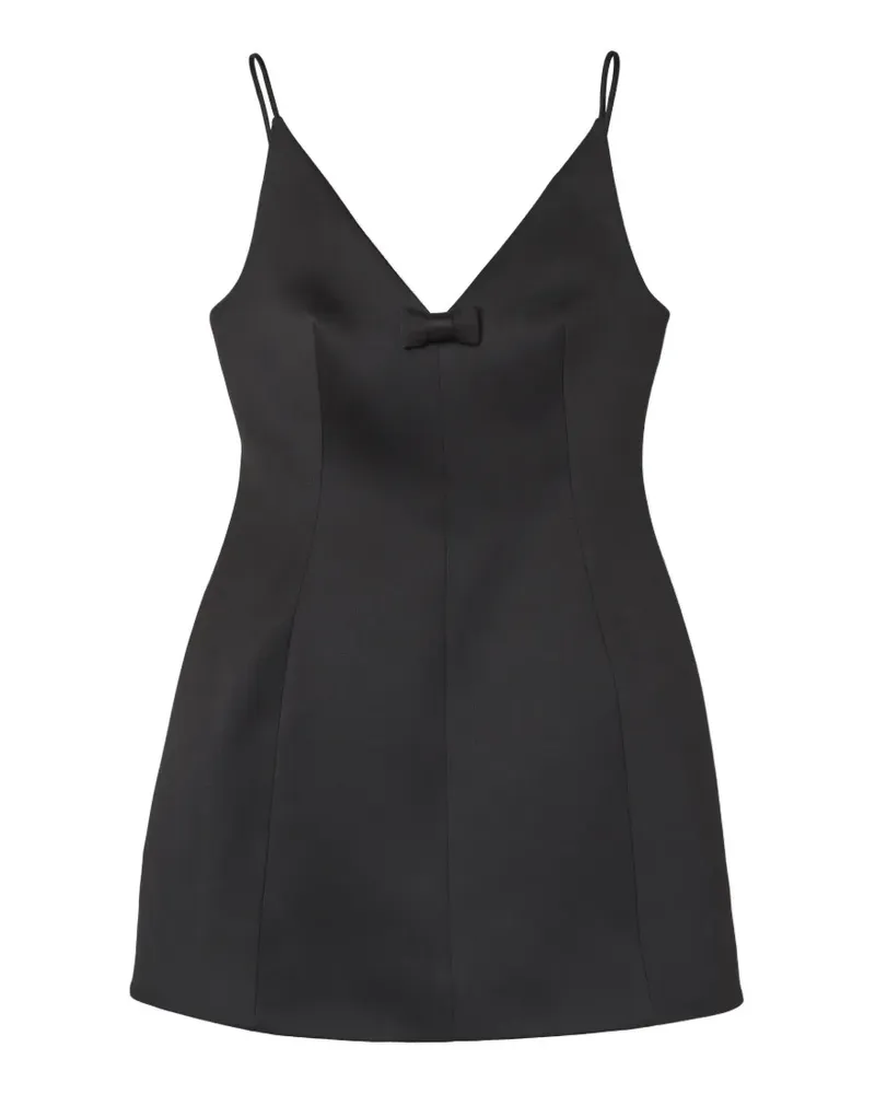 Marc Jacobs The Satin Bow Kleid - Schwarz Schwarz