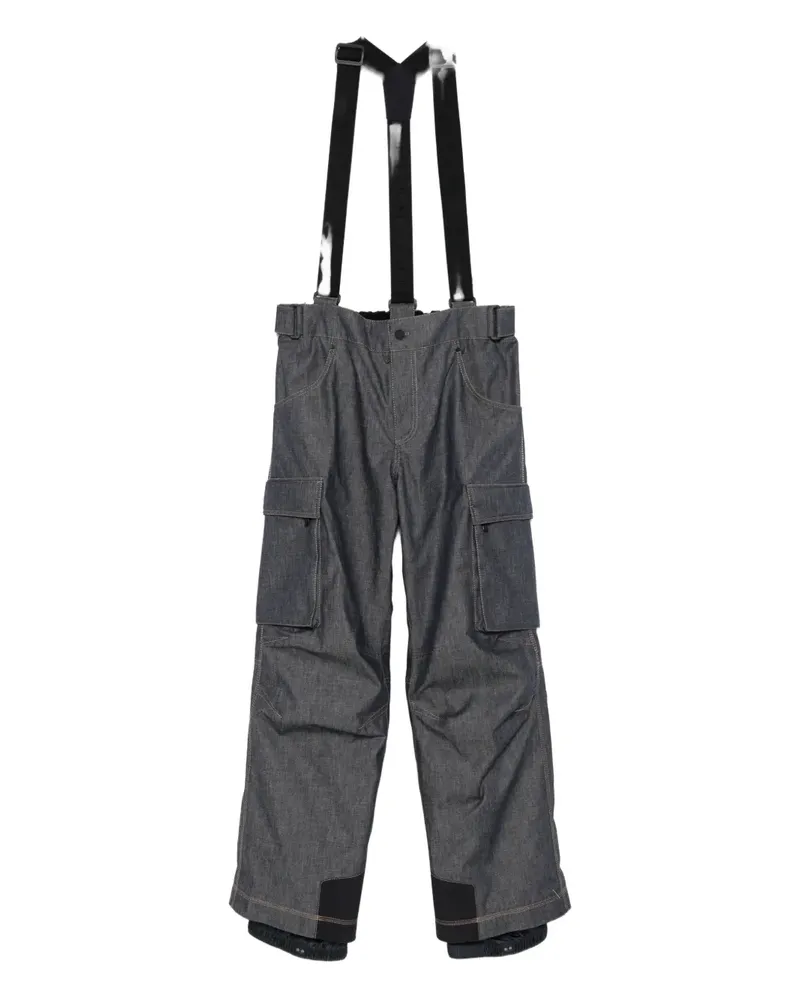 Moncler Wattiertes Jeans-Skihose - Blau Blau