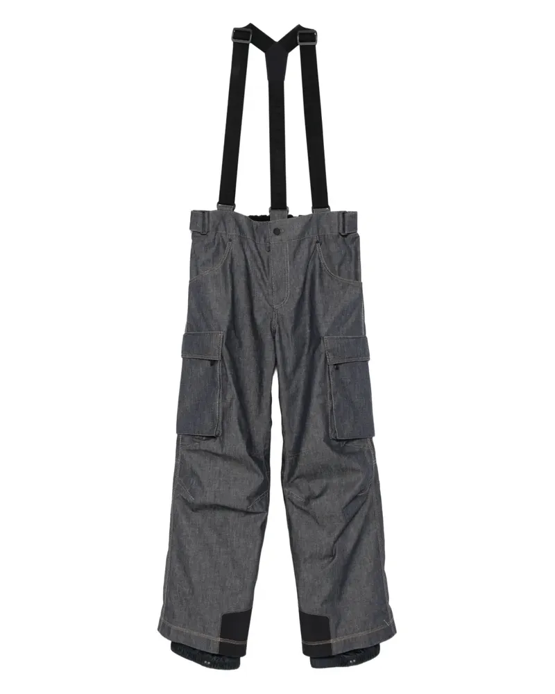 Moncler Wattiertes Jeans-Skihose - Blau Blau