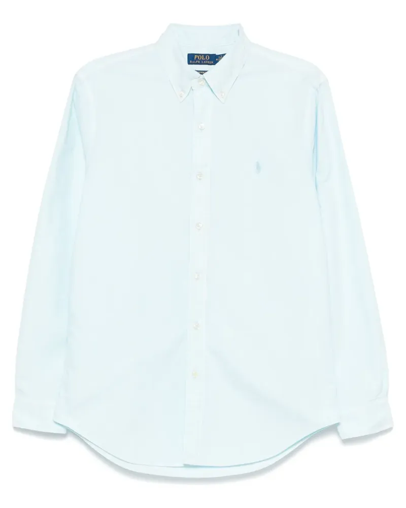 Ralph Lauren Hemd mit Logo-Stickerei - Blau Blau