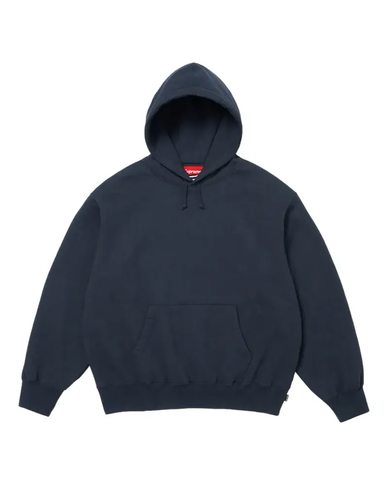 Supreme Being Hoodie mit Satinapplikation - Blau Blau