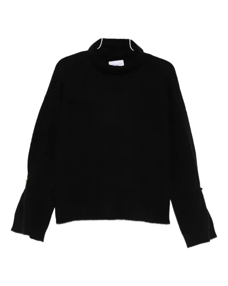 Isabelle Blanche roll-neck sweater - Schwarz Schwarz