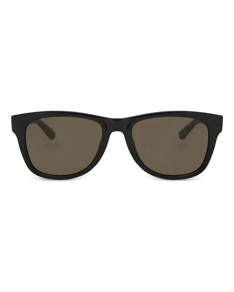 Lacoste rectangle-frame sunglasses - Schwarz Schwarz