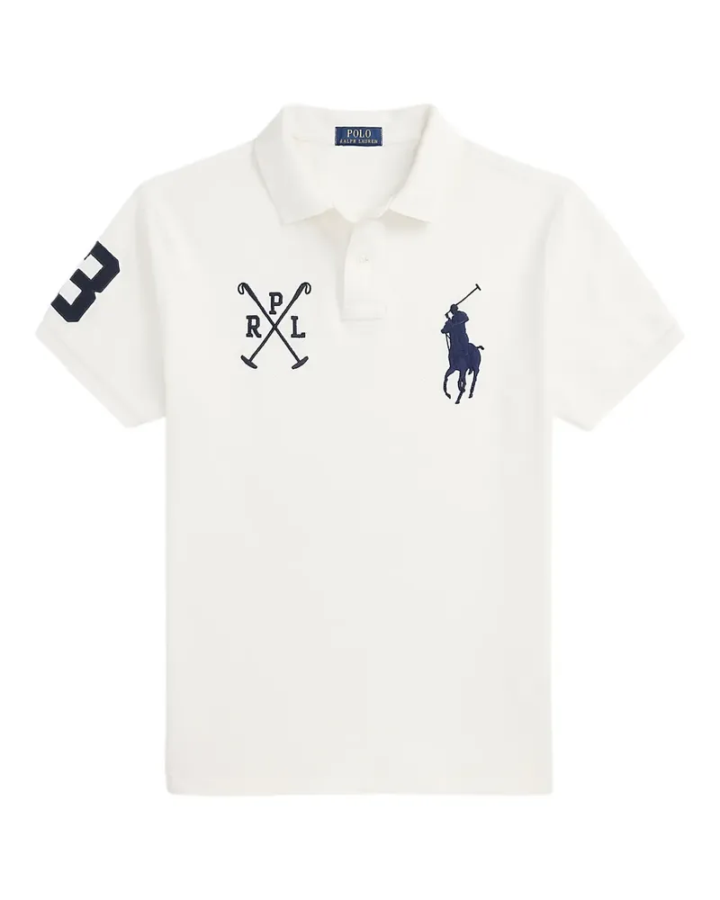 Ralph Lauren Klassisches Poloshirt - Weiß Weiß